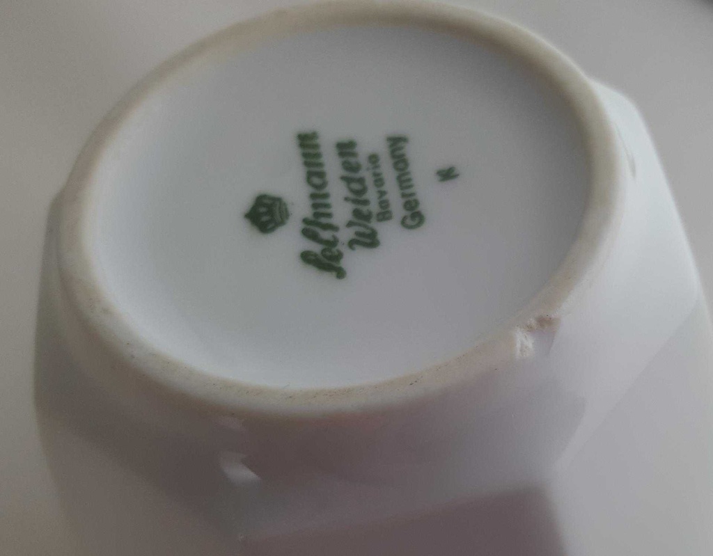 [45811358] Kaffeetasse Tasse Seltmann Weiden Octa Abstrakt grün gebraucht - gut Bild 3