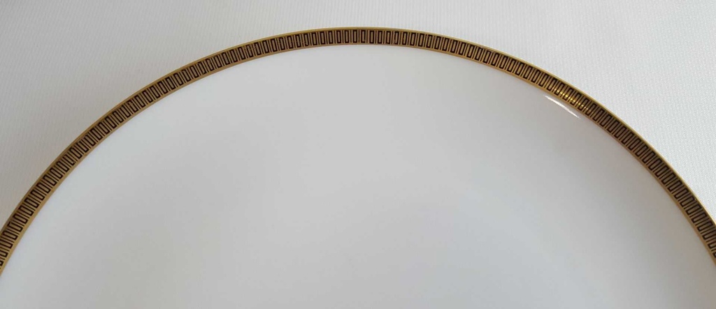 [45811364] Kuchenteller Dessertteller Frühstücksteller Goldrand 18,9 cm Eschenbach Alte Formen W5697 Weiß gebraucht - sehr gut Bild 2