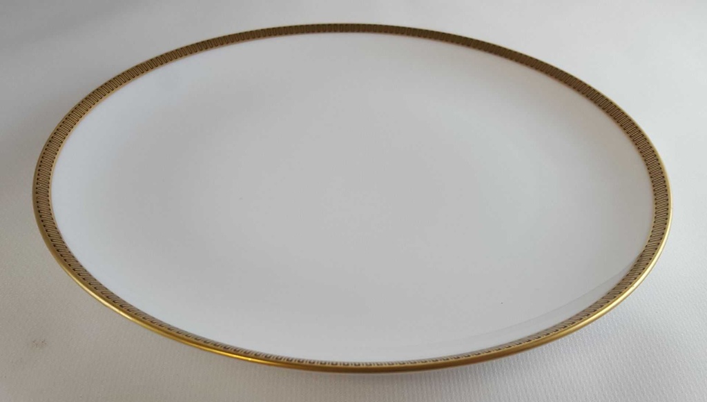 [45811364] Kuchenteller Dessertteller Frühstücksteller Goldrand 18,9 cm Eschenbach Alte Formen W5697 Weiß gebraucht - sehr gut Bild 3