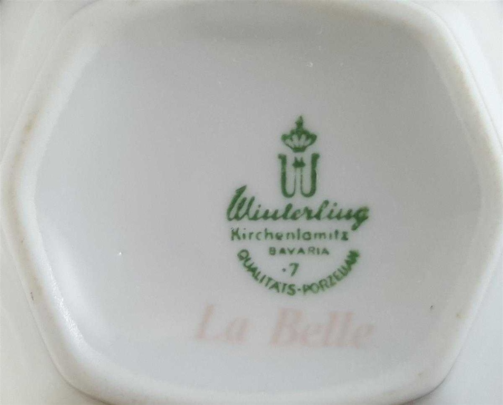 [45811371] Zuckerdose Winterling Kirchenlamitz La Belle Roseband gebraucht - gut Bild 6