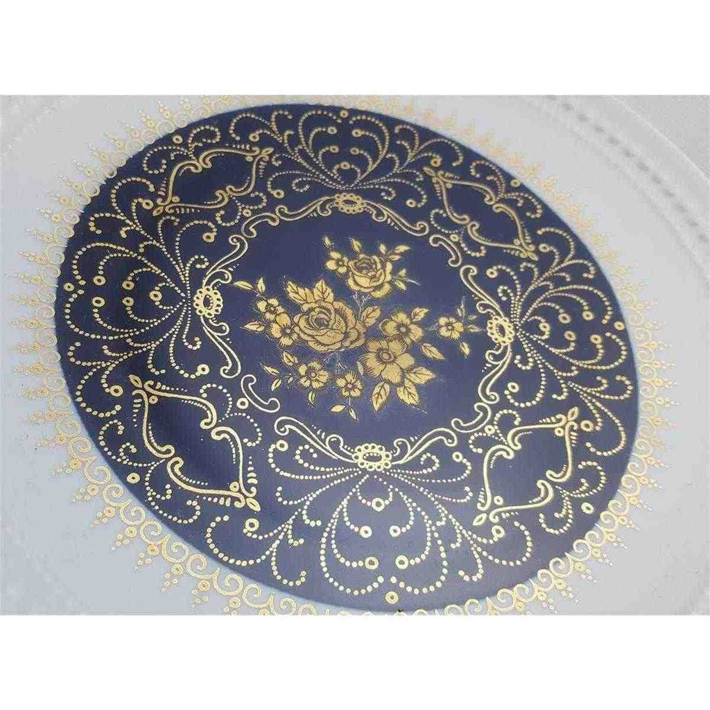 [45811377] Kaffeegedeck Reichenbach Echt Kobalt mit Golddekor 3tlg. Bild 7