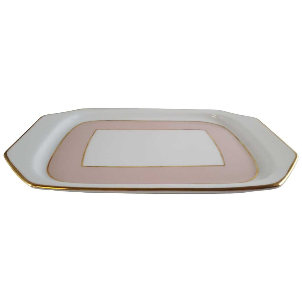 [45811391] Butterplatte Winterling Kirchenlamitz La Belle Roseband gebraucht - sehr gut Bild 2