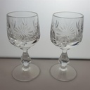 [2118745] 2er Set Kristall Schnapsglas Schnapsgläser Blumenmuster H 10,5 cm Bild 2
