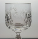 [2118745] 2er Set Kristall Schnapsglas Schnapsgläser Blumenmuster H 10,5 cm Bild 3
