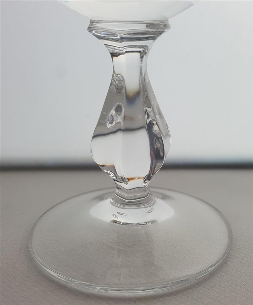 [2118745] 2er Set Kristall Schnapsglas Schnapsgläser Blumenmuster H 10,5 cm Bild 4