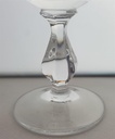 [2118745] 2er Set Kristall Schnapsglas Schnapsgläser Blumenmuster H 10,5 cm Bild 4