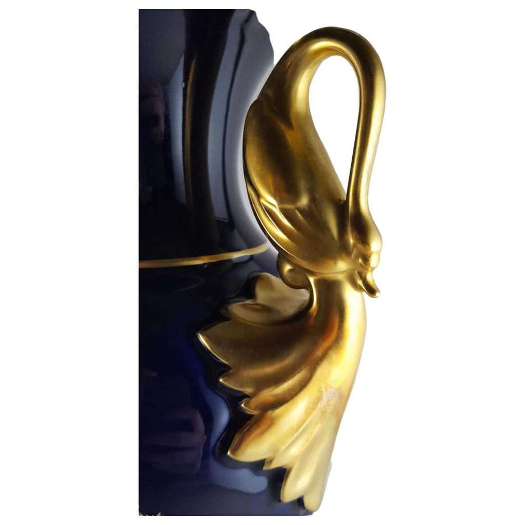 [45811404] Henkelvase 35 cm AK Kaiser Porzellan Menuett gebraucht - sehr gut Bild 2