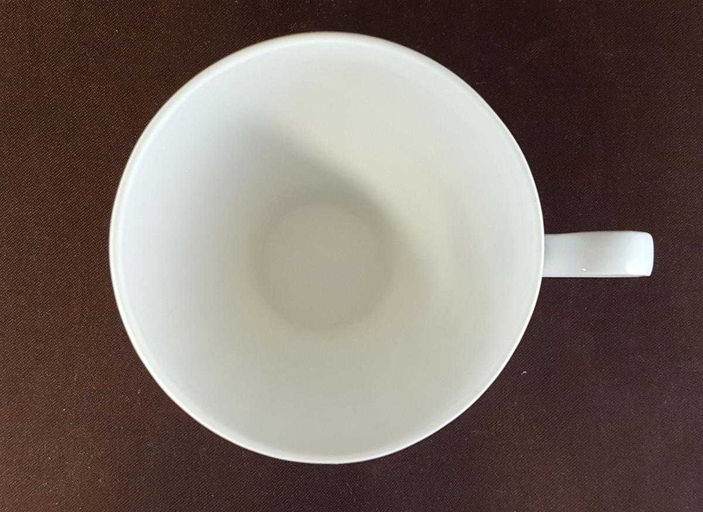 [45811408] Kaffeetasse Tasse Eschenbach Gitterrelief Weiß gebraucht - sehr gut Bild 2