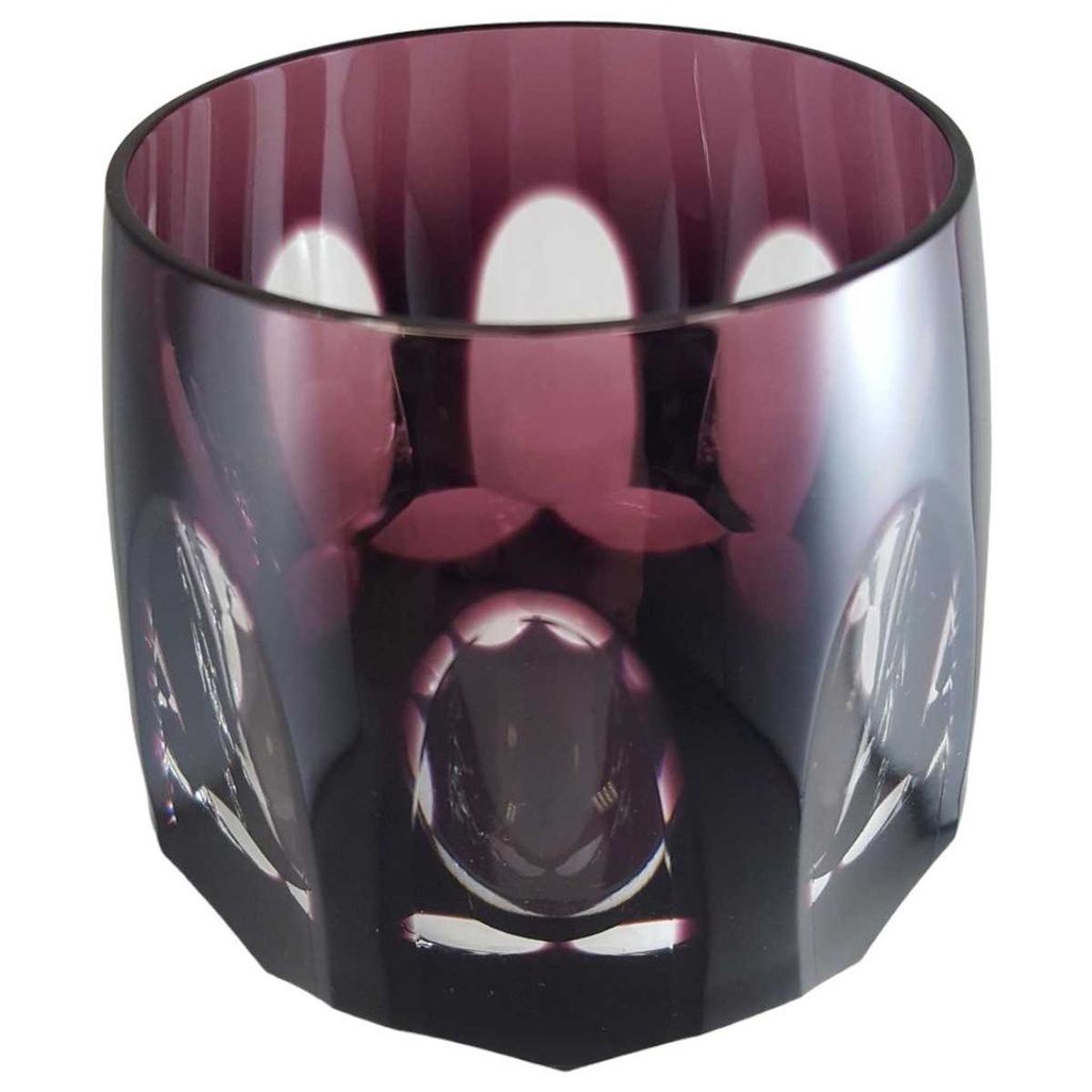 [45811427] Weinglas Weinrömer Römerglas Überfangglas Nachtmann Antika Amethyst Lila gebraucht - sehr gut Bild 2