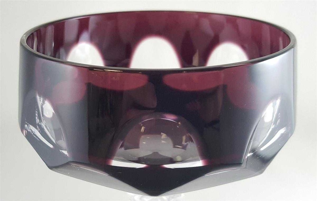 [45811431] Sektschale Römerglas Überfangglas Nachtmann Antika Amethyst Lila gebraucht - sehr gut Bild 2