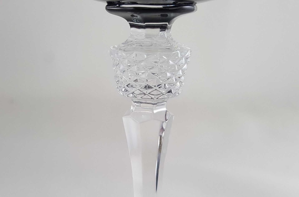 [45811431] Sektschale Römerglas Überfangglas Nachtmann Antika Amethyst Lila gebraucht - sehr gut Bild 3