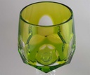 [45811435] Likörglas Schnapsglas Römerglas Überfangglas Nachtmann Antika Grün Resedagrün gebraucht - sehr gut Bild 2