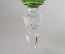 [45811435] Likörglas Schnapsglas Römerglas Überfangglas Nachtmann Antika Grün Resedagrün gebraucht - sehr gut Bild 3