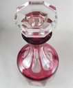 [45811438] Karaffe Römerglas Überfangglas Nachtmann Antika Goldrubin Amethyst Lila gebraucht - sehr gut Bild 3