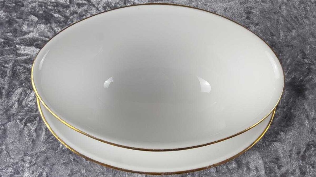 [458114394] Sauciere mit Teller Goldrand 1tlg Fürstenberg Schloß 644 0801 gebraucht - akzeptabel Bild 5