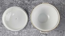 [458114400] Ragoutterrine Servierschüssel Goldrand 1,9 L Fürstenberg Schloß 644 0801 gebraucht - sehr gut Bild 5