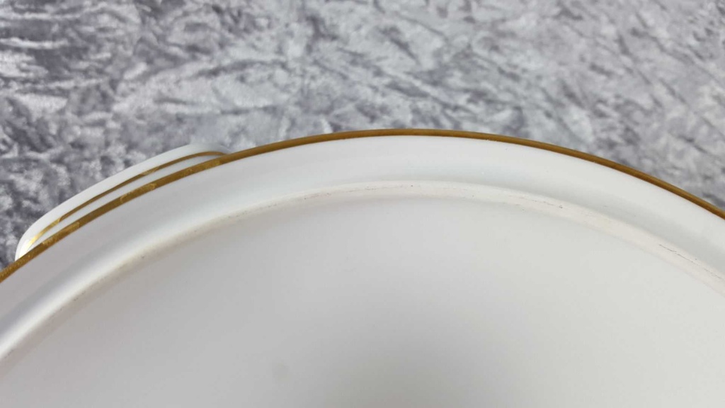 [458114400] Ragoutterrine Servierschüssel Goldrand 1,9 L Fürstenberg Schloß 644 0801 gebraucht - sehr gut Bild 6