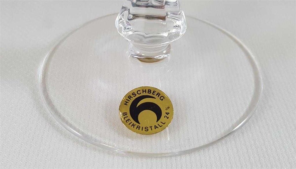 [45811441] Sektglas Sektflöte Hirschberg Transparent gebraucht - gut Bild 3