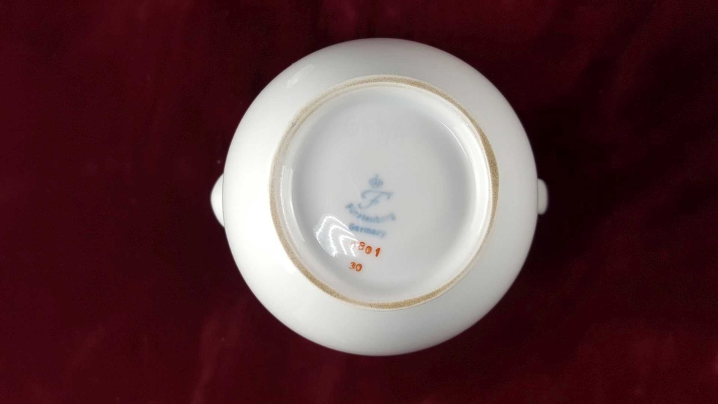 [458114421] Kaffeekanne Goldrand 1,5 L Fürstenberg Schloß 644 0801 gebraucht - gut Bild 9