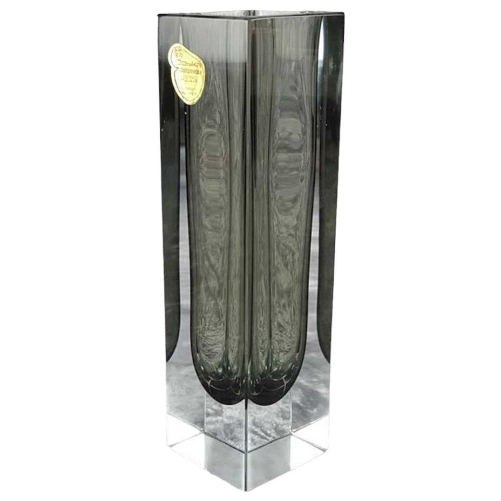 [458114427] Vase Blockvase mundgeblasen Joska Waldglashütte Bodenmais gebraucht - gut Bild 2