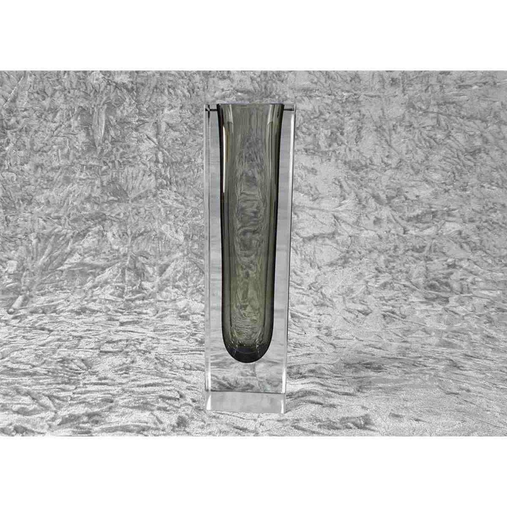 [458114427] Vase Blockvase mundgeblasen Joska Waldglashütte Bodenmais gebraucht - gut Bild 3