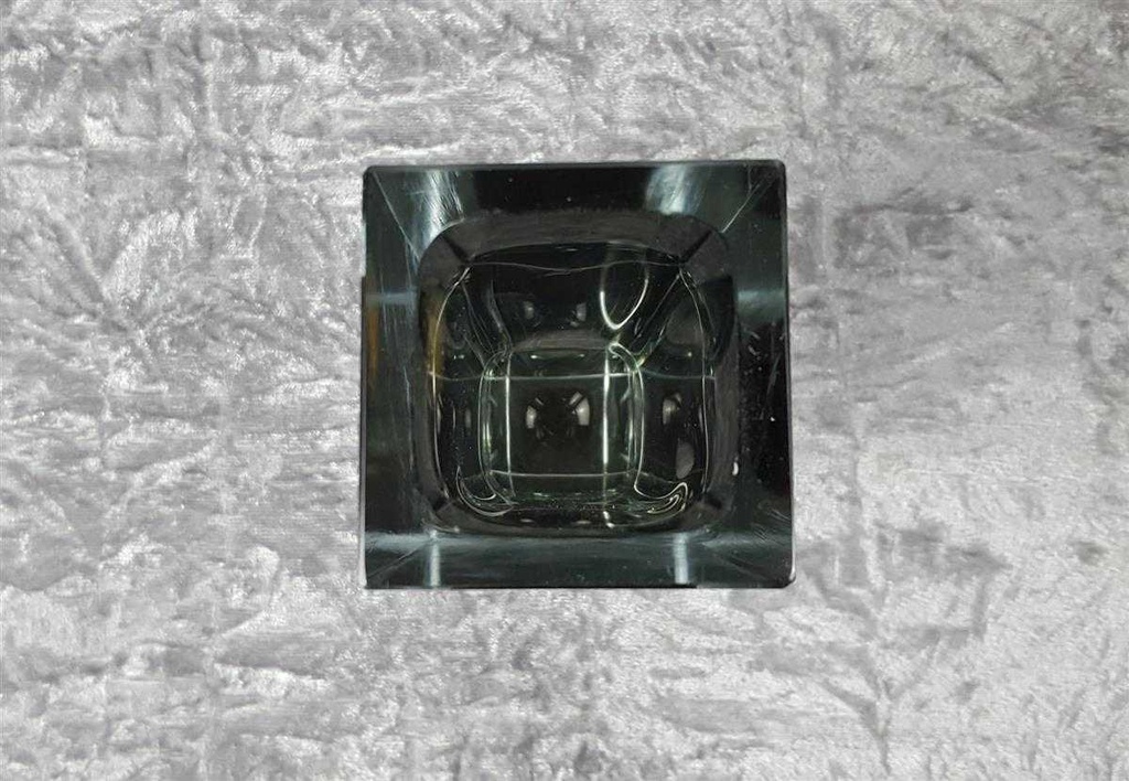 [458114427] Vase Blockvase mundgeblasen Joska Waldglashütte Bodenmais gebraucht - gut Bild 4