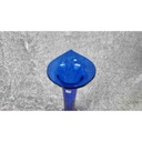 [458114428] Vase Blumenvase 32 cm Schott Einzelteile Blau gebraucht - gut Bild 3