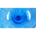 [458114428] Vase Blumenvase 32 cm Schott Einzelteile Blau gebraucht - gut Bild 6