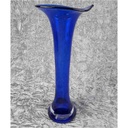 [458114428] Vase Blumenvase 32 cm Schott Einzelteile Blau gebraucht - gut Bild 7