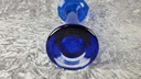 [458114428] Vase Blumenvase 32 cm Schott Einzelteile Blau gebraucht - gut Bild 9