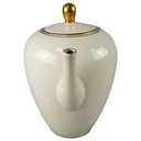 [458114432] Kaffeekanne Goldrand 2 L Edelstein Bavaria 15808 Elfenbein Beige gebraucht - gut Bild 2