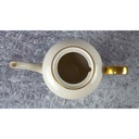 [458114432] Kaffeekanne Goldrand 2 L Edelstein Bavaria 15808 Elfenbein Beige gebraucht - gut Bild 6