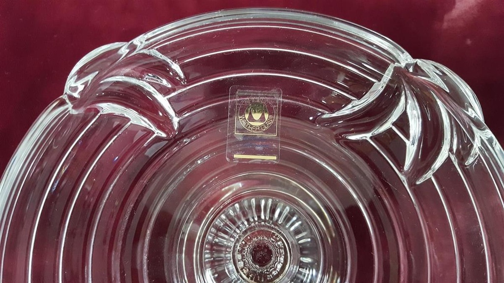 [458114436] Schale auf Fuß 7,4 cm Walther Glas Transparent gebraucht - sehr gut Bild 3