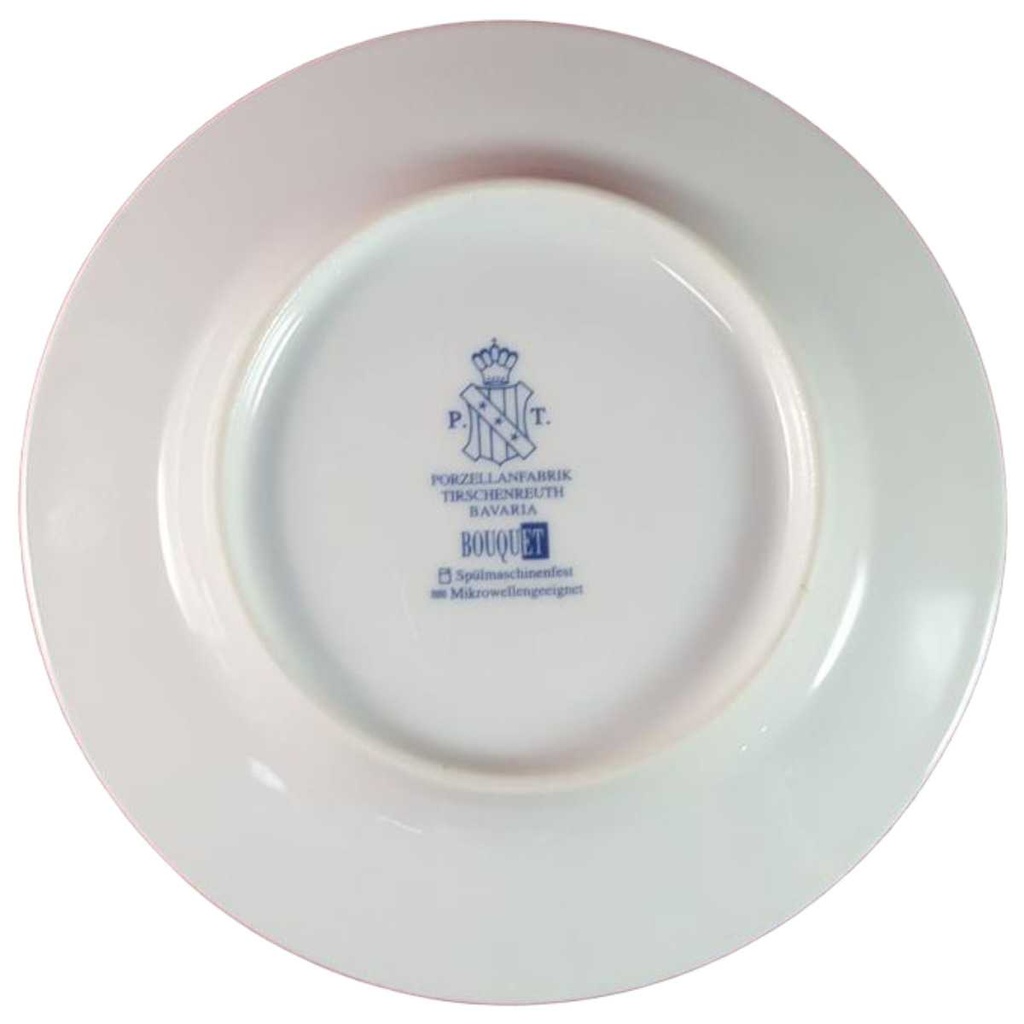[458114456] Untertasse für Mokka 13,9 cm Tirschenreuth Diplomat Bouquet Bild 2