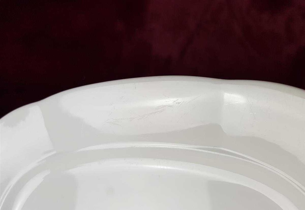 [458114460] Tablett für Milch und Zucker 21,4x14,9 cm Villeroy & Boch Damasco Weiß gebraucht - akzeptabel Bild 5