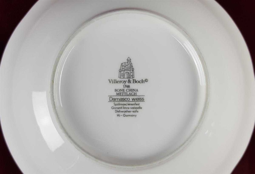 [458114462] Salatschale Villeroy & Boch Damasco Weiß Bild 3