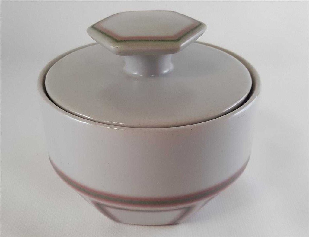 [45811447] Dessertteller Zuckerdose Frühstücksteller Rosenthal Favo Linea gebraucht - sehr gut Bild 2