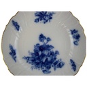 [4581145] Suppenteller Goldrand 24,3 cm KPM Berlin Neuosier Blaue Blumen gebraucht - gut Bild 2