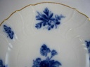 [4581145] Suppenteller Goldrand 24,3 cm KPM Berlin Neuosier Blaue Blumen gebraucht - gut Bild 3