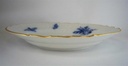 [4581145] Suppenteller Goldrand 24,3 cm KPM Berlin Neuosier Blaue Blumen gebraucht - gut Bild 4