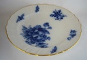[4581145] Suppenteller Goldrand 24,3 cm KPM Berlin Neuosier Blaue Blumen gebraucht - gut Bild 5
