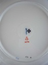 [4581145] Suppenteller Goldrand 24,3 cm KPM Berlin Neuosier Blaue Blumen gebraucht - gut Bild 9