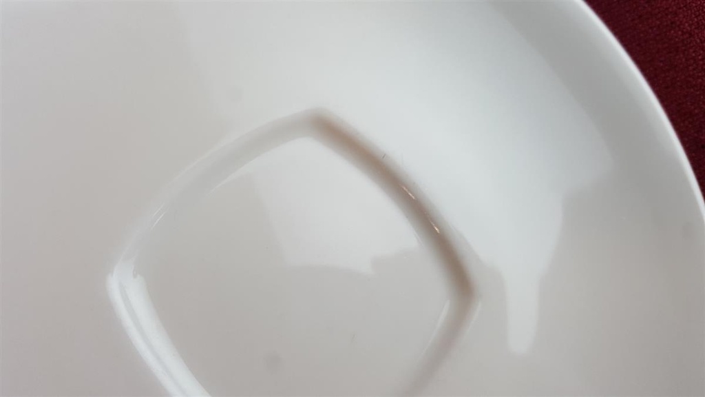 [2118752] Untertasse Kaffee-/Cappuccino-Untertasse 14,2 cm Seltmann Weiden Weiß Elfenbein gebraucht - gut Bild 2