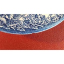 [458114752] Suppenteller 22,2 cm English Ironstone Tableware (EIT) EIT England Morning Glories On Rim Blau gebraucht - akzeptabel Bild 4