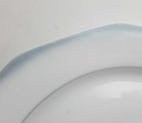 [45811478] Speiseteller Essteller 24 cm Winterling Marktleuthen Grauer Rand gebraucht - gut Bild 2