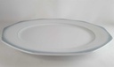 [45811478] Speiseteller Essteller 24 cm Winterling Marktleuthen Grauer Rand gebraucht - gut Bild 3