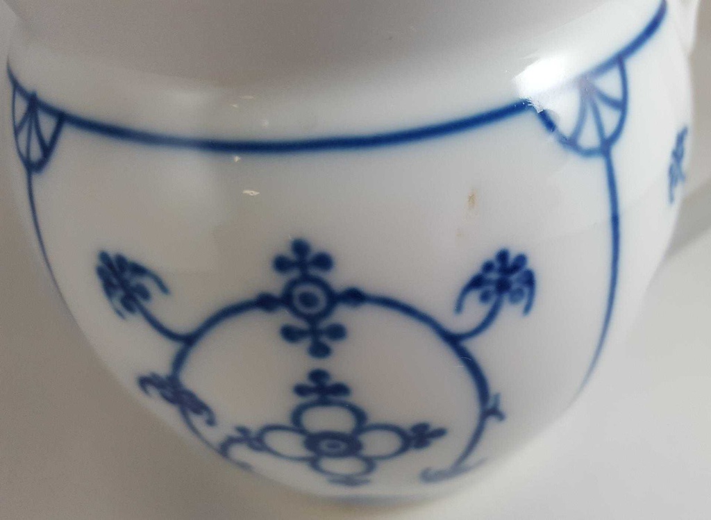 [45811480] Kaffeetasse Kaffeebecher Winterling Indisch Blau Strohblume gebraucht - sehr gut Bild 2