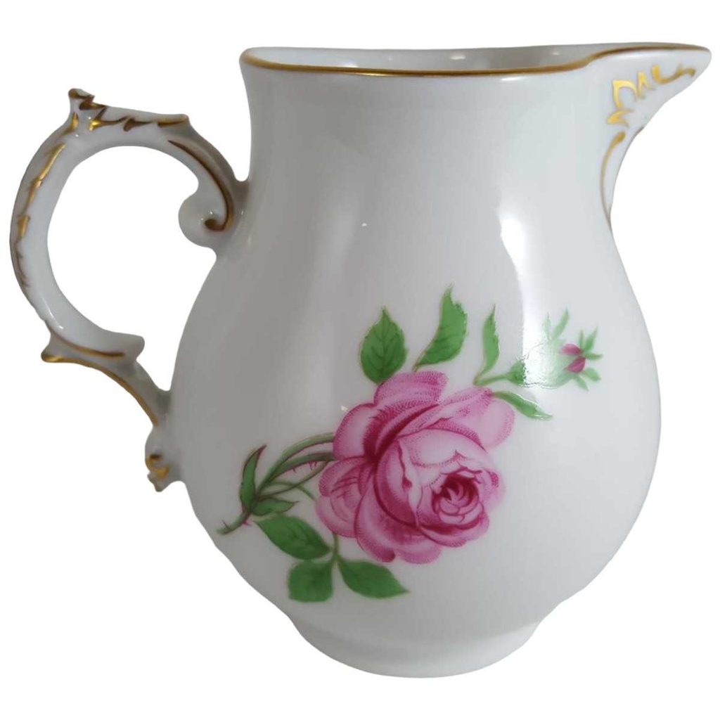 [45811483] Milchkännchen Fürstenberg Alt Rote Rose 02171 gebraucht - sehr gut Bild 2