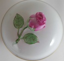 [45811484] Zuckerdose Fürstenberg Alt Rote Rose 02171 gebraucht - sehr gut Bild 2
