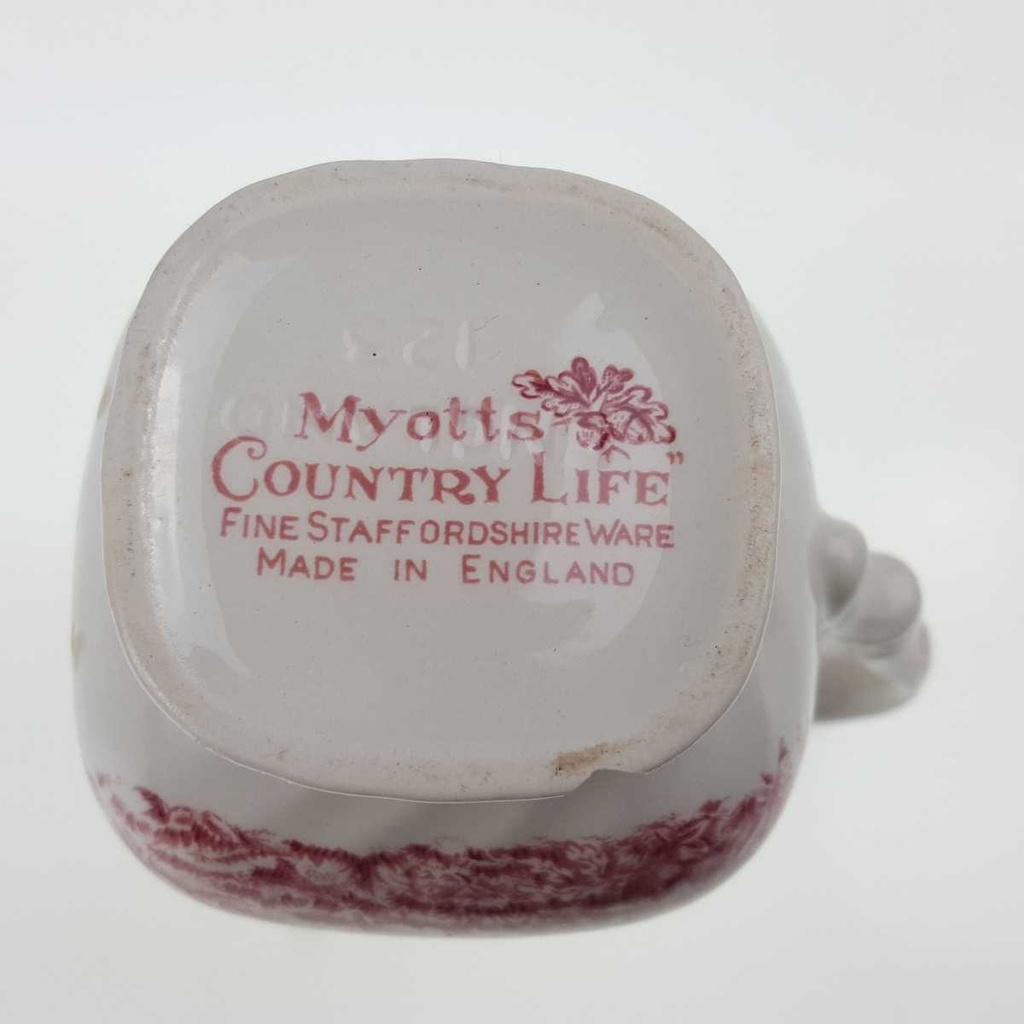 [45811504] Milchkännchen Myott Country Life Rot gebraucht - akzeptabel Bild 5